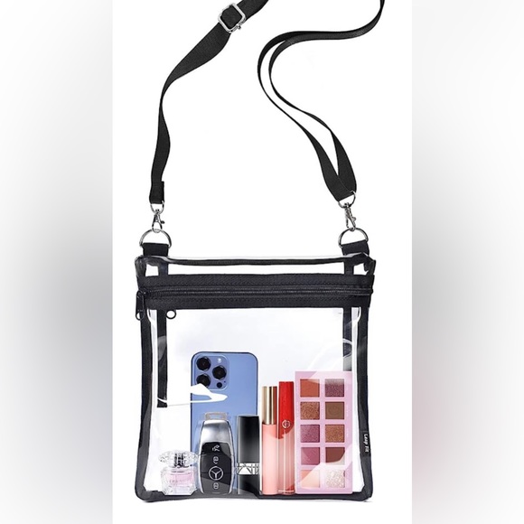 Bags Nwts Clear Bag Stadium Approved Purse See Throughadjustable
